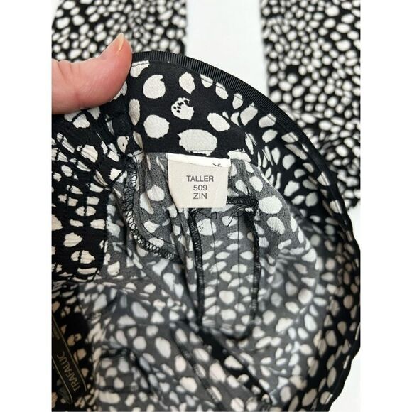 Zara Trafaluc black and white print pull on pants size M - Picture 15 of 15